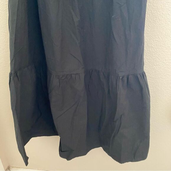 Universal Thread Flutter Cap Sleeve Maxi A-Line Dress boho cotton tiered M NEW - Picture 6 of 13